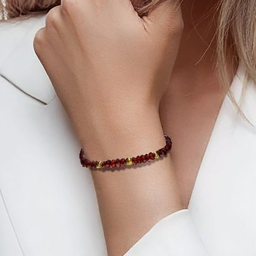 Garnet bracelet